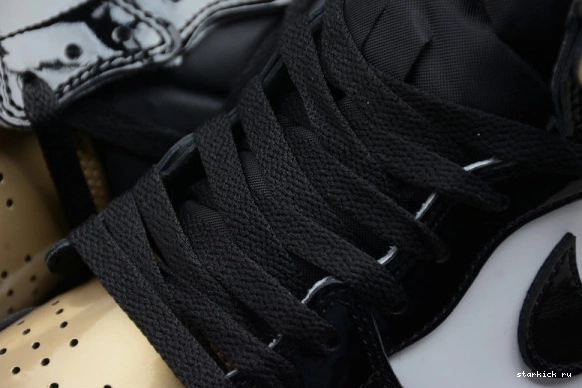 High 007 Jordan  Patent 1 NRG Gold 861428 861428-007 Toe Retro 1204